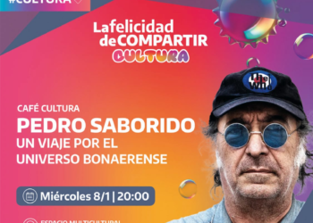 Este miércoles, se presenta Pedro Saborido en el Espacio Multicultural Mar de Ajó