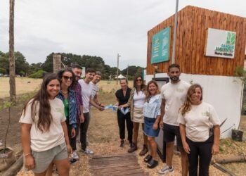 Con la presencia de la ministra de Ambiente de la Provincia, se inauguró el Parque Ambiental de Nueva Atlantis