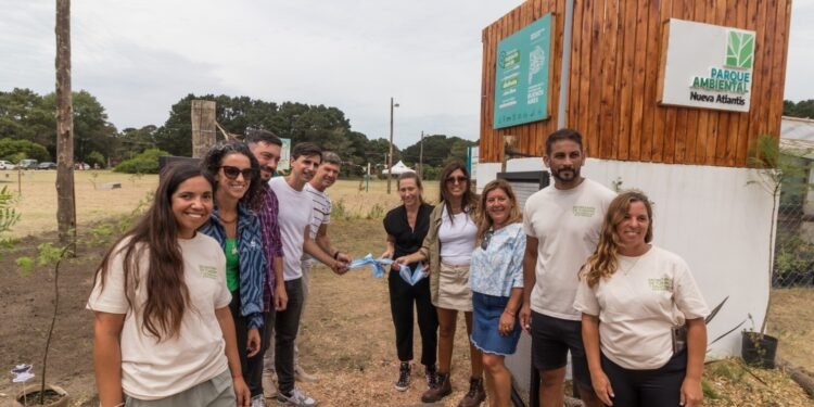 Con la presencia de la ministra de Ambiente de la Provincia, se inauguró el Parque Ambiental de Nueva Atlantis