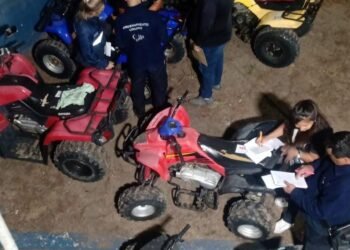 Se secuestraron seis cuatriciclos de alquiler en San Clemente del Tuyú