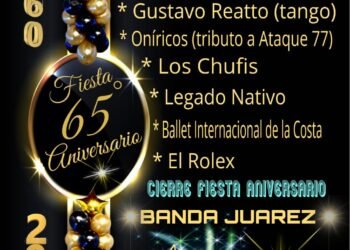 Las Toninas celebra su 65° aniversario con tres días de fiesta