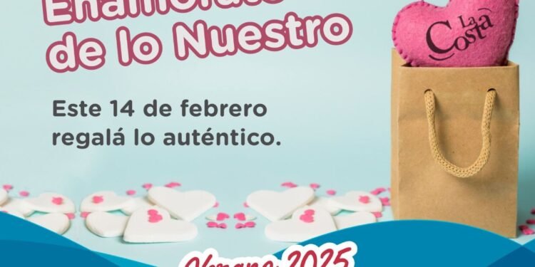 “Enamorate de lo nuestro”, la iniciativa que invita a regalar productos de La Costa en el Día de los Enamorados