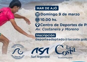 Este domingo se realiza en La Costa el primer torneo nacional del año de surf adaptado