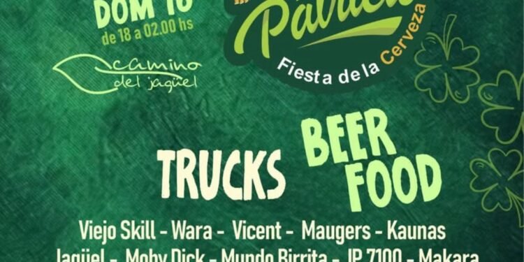 Este fin de semana se presenta la 3° Fiesta de la Cerveza por San Patricio en Santa Teresita