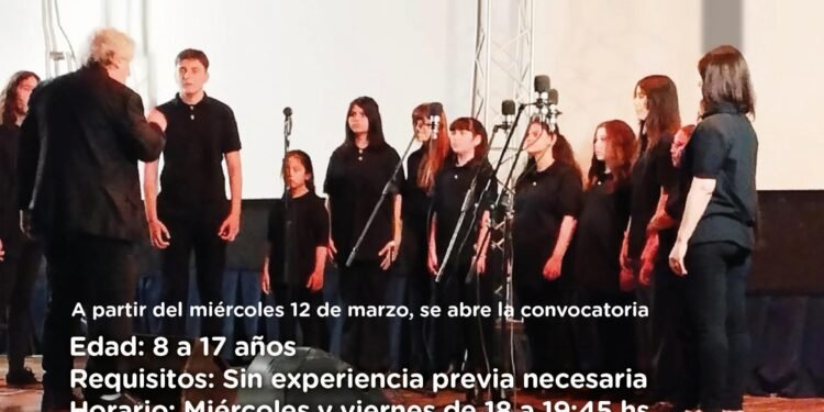 El Coro Infanto Juvenil de La Costa convoca a nuevos integrantes