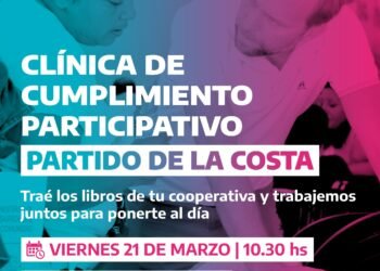 Se ofrecerá una Clínica de Cumplimiento Participativo para cooperativas