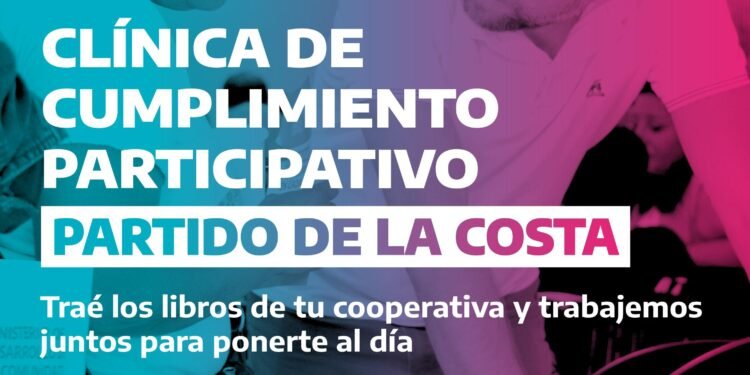 Se ofrecerá una Clínica de Cumplimiento Participativo para cooperativas