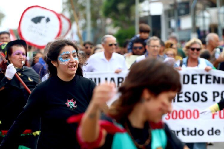 Día Nacional de la Memoria por la Verdad y la Justicia: Cientos de personas se movilizaron en La Costa