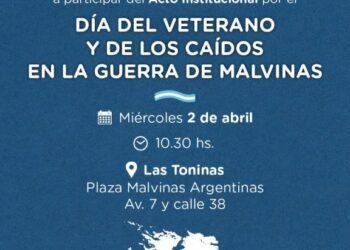 Conmemoración del día del Veterano y de Los Caídos en La Guerra de Malvinas