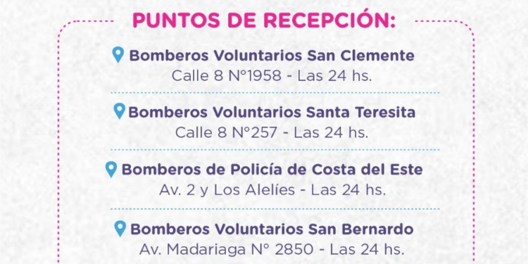La Costa por Bahía Blanca: Campaña solidaria para ayudar a las víctimas del temporal