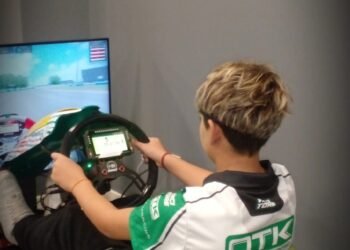 Dino Palmarochi se prepara para el Round 2 de la IAME Series junto al equipo OTK Kart Racing Argentina