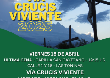 Semana Santa 2025: Las Toninas vivirá una emotiva representación del Vía Crucis Viviente