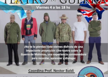 Este viernes se proyectará el film sobre Malvinas “Teatro de Guerra” en San Clemente del Tuyú