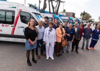 El sistema público de Salud de La Costa incorporó 6 nuevas ambulancias