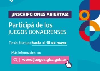 Continúa abierta la inscripción a los Juegos Bonaerenses 2025