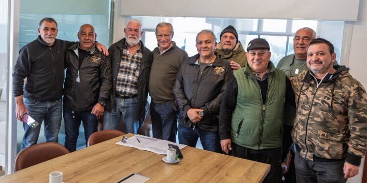Veteranos de Malvinas del Partido de La Costa reciben apoyo económico para poner en valor el Museo Islas Malvinas de Santa Teresita