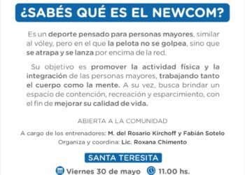 Charla abierta sobre newcom: actividad física e integración para personas mayores