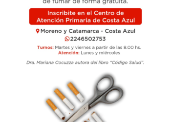 La Municipalidad de La Costa ofrece un programa integral gratuito para dejar de fumar