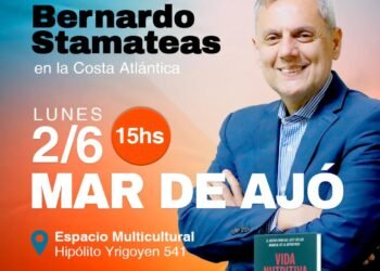Bernardo Stamateas brindará una charla abierta en Mar de Ajó
