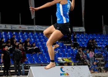 Beach handball: La costera Giuliana Gamba se consagró campeona en Chile