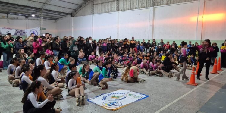 Más de 180 deportistas participaron del 1º Torneo Interclubes de Patín que se realizó en San Clemente del Tuyú