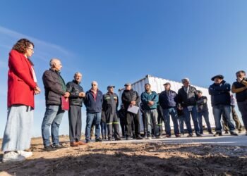 Avanza la construcción del nuevo destacamento de Bomberos Voluntarios en Playa Grande de San Clemente del Tuyú