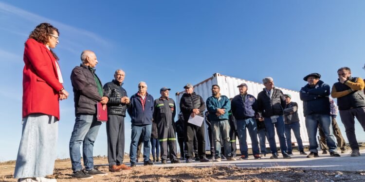Avanza la construcción del nuevo destacamento de Bomberos Voluntarios en Playa Grande de San Clemente del Tuyú