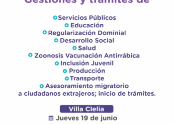 “La Muni Más Cerca” llega a Villa Clelia