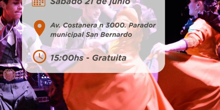 Este sábado se realizará la «Peña de Junio» en el Parador Municipal de San Bernardo