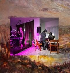 Cierre de muestra “Lo latente del paisaje” y subasta en vivo en “Lo de Juan y Emi”