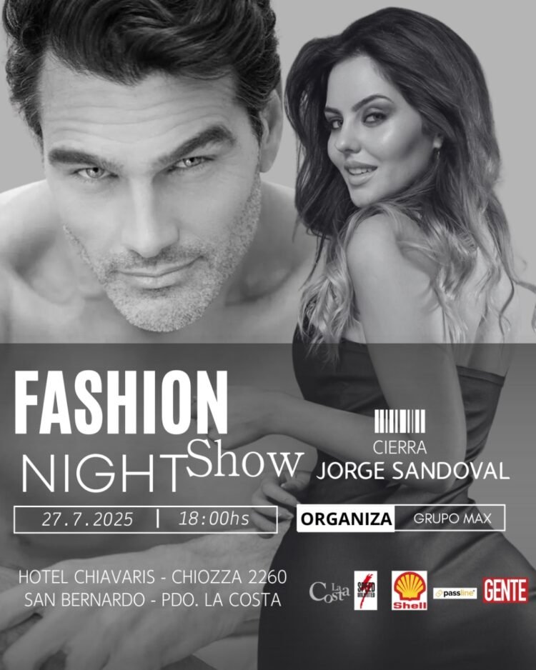 El Fashion Night Show llega a San Bernardo con una noche de moda, sabores y entretenimiento