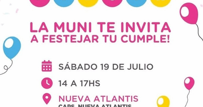 Cumple Fiesta en Nueva Atlantis