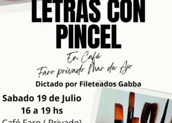 Se realizará un seminario de fileteado en Mar de Ajó