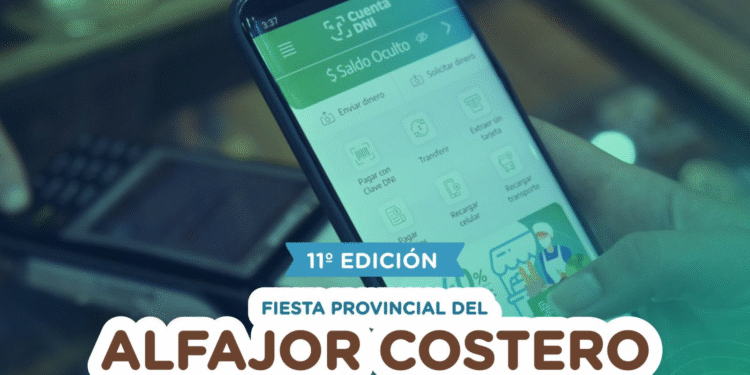 Este fin de semana, la Fiesta del Alfajor Costero ofrece 40% de reintegro con Cuenta DNI