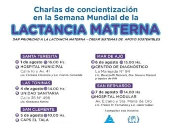 Del 01 al 07 agosto: Semana Mundial de la Lactancia Materna 2025