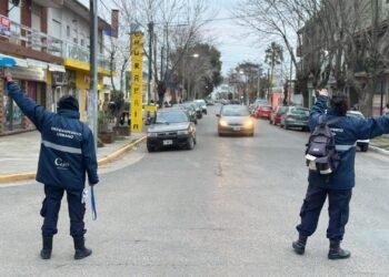 Se retomaron los operativos de protección y ordenamiento del tránsito en zonas escolares