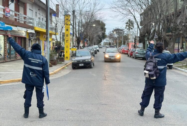 Se retomaron los operativos de protección y ordenamiento del tránsito en zonas escolares