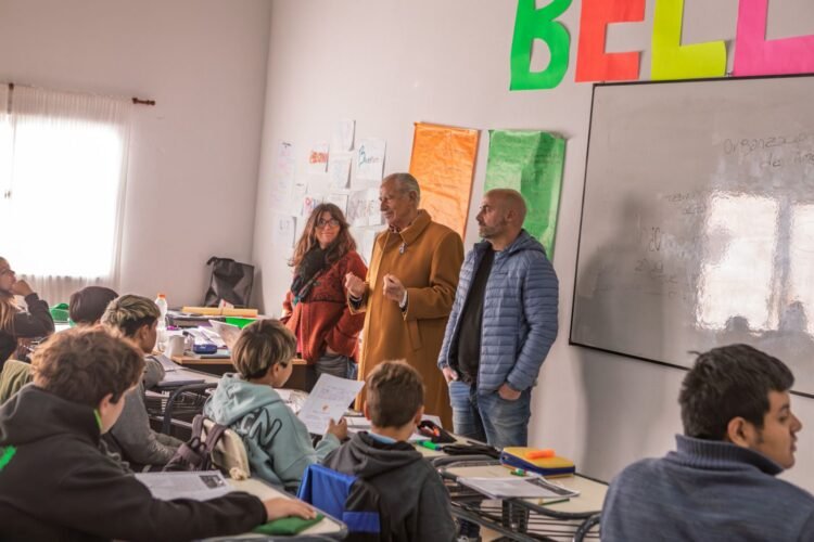 Ultiman detalles para la inauguración de nuevos espacios en la Escuela de Bellas Artes de Mar de Ajó