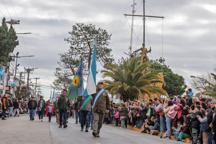 El Partido de La Costa conmemoró el paso a la inmortalidad del General José de San Martín en Mar de Ajó