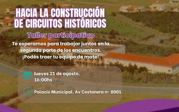 Convocatoria: Taller participativo hacia la construcción de los circuitos históricos de La Costa