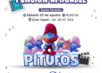 Cine inclusivo en Santa Teresita en el Mes de la Niñez