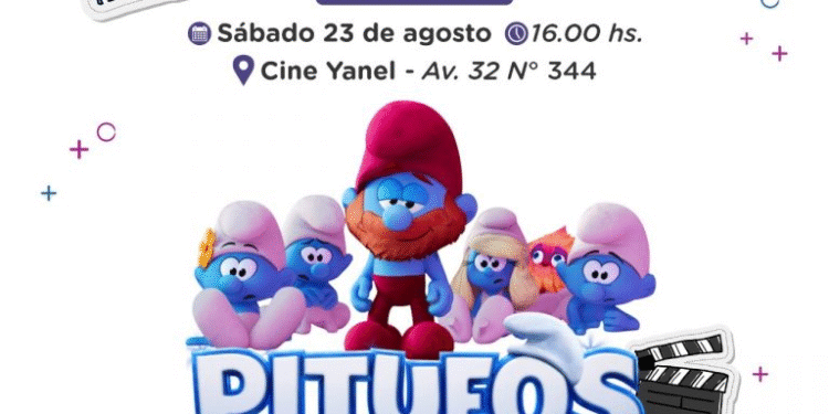 Cine inclusivo en Santa Teresita en el Mes de la Niñez