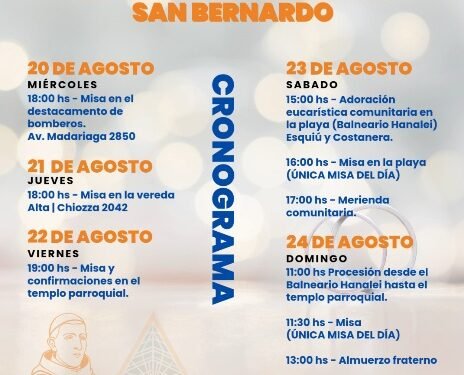 San Bernardo celebrará sus Fiestas Patronales