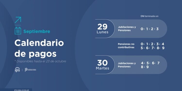 ¿QUIÉNES PERCIBEN HABERES HOY MARTES 30?