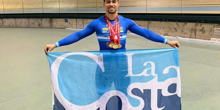 Lucas Vilar clasificado al Mundial de Ciclismo de Pista Élite en Chile