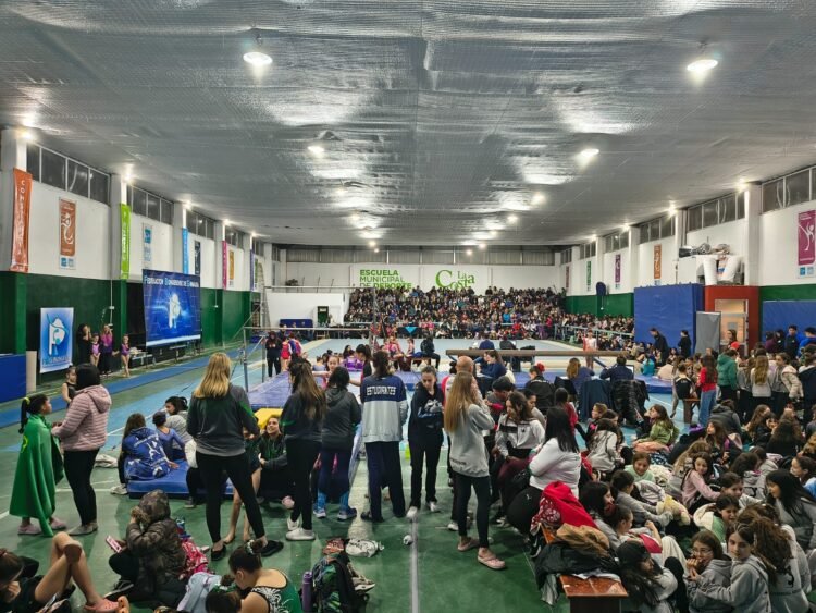 Más de 1.800 gimnastas en la Final Provincial en Aguas Verdes