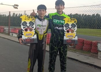 Dino Palmarochi volvió a brillar en el Gran Premio de Karting de Baradero
