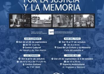 Septiembre con Memoria en el Partido de La Costa