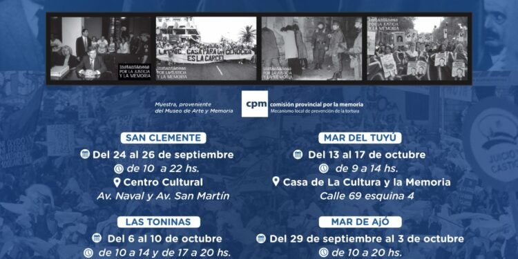 Septiembre con Memoria en el Partido de La Costa