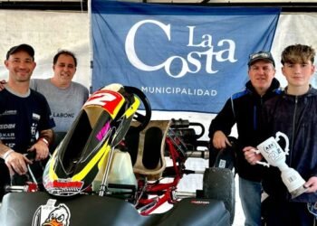 Patricio Rocca brilló en el AZK de Mar del Plata y se subió al podio